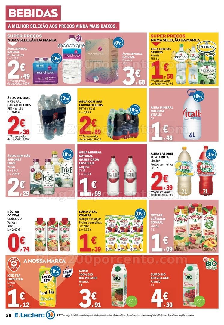 Antevisão Folheto E-LECLERC Promoções de 24 a 30 setembro